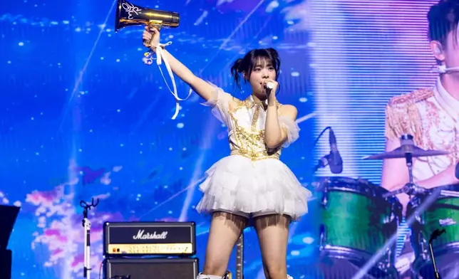 主唱Siyeon。主辦單位提供圖片