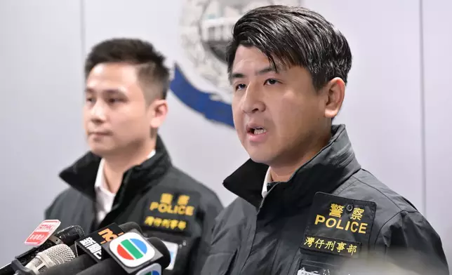 灣仔警區總督察(刑事)劉曉徽。