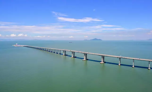 港珠澳大橋。運輸署FB圖片