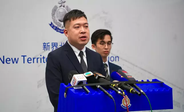 新界北總區反三合會行動組總督察沈灝旻