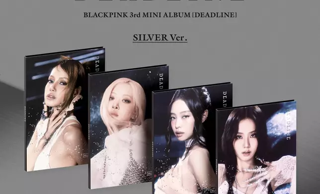 BLACKPINK近日陸續公開新專輯《DEADLINE》預覽圖。BLACKPINK官方X圖片