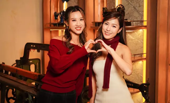 朱文慧與甘詠寧獲封為新晉「東張女神」。