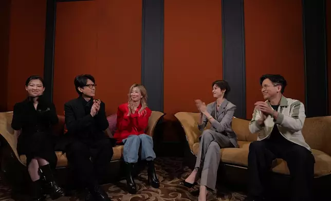 《夜王》一眾主演：黃子華、鄭秀文（Sammi）、王丹妮（Louise）及廖子妤（Fish）擔任嘉賓。