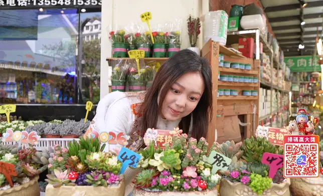 此外，麥玲玲師傅將與潘靜文、林智樂、胡敏芝，教如何透過擺放鮮花來增添新年財運和事業運。