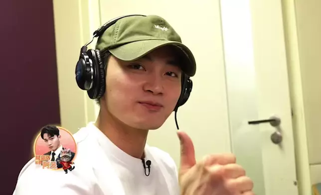 「貓貓阿星」周嘉洛在MV開金口獻唱。