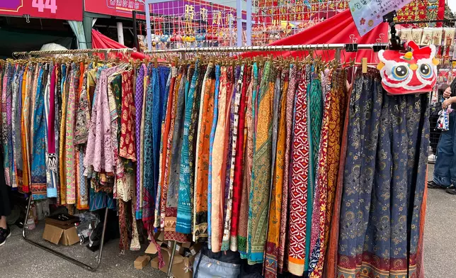 林村「香港許願節」。巴士的報記者攝