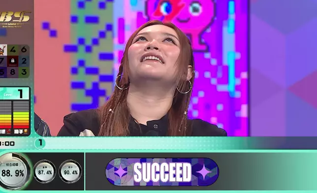 反眼都出埋嚟，完全感受到佢過關後有幾咁大大咁鬆咗一口氣。