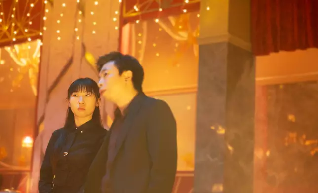 麗英、楊偉倫（《夜王》劇照）