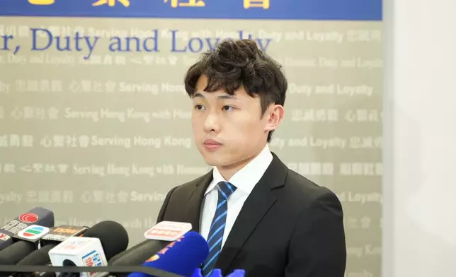 沙田警區刑事調查隊偵緝督察馮煒程