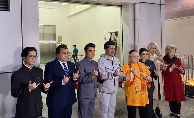 符樹旺、郭啟輝、宋洪波、龍貫天、李居明、陳咏儀、江欣燕、鄧美玲