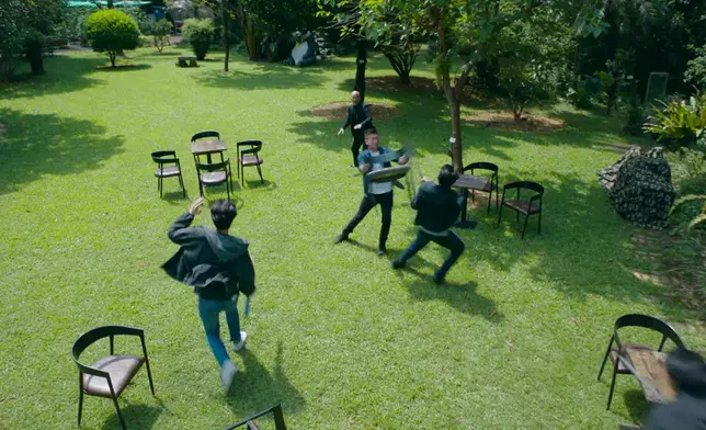 阿東呢場打戲唔容易架。