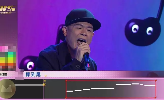 唱到面紅兼有青筋！