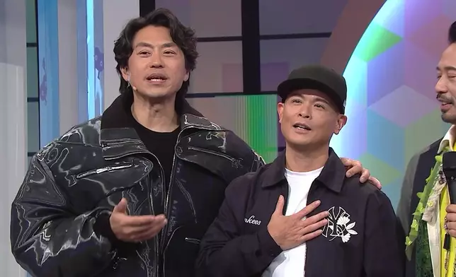 側田「超緊張表情包」。