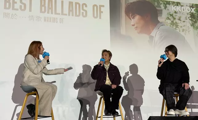 日前舉行新碟分享會，與一眾樂迷見面。