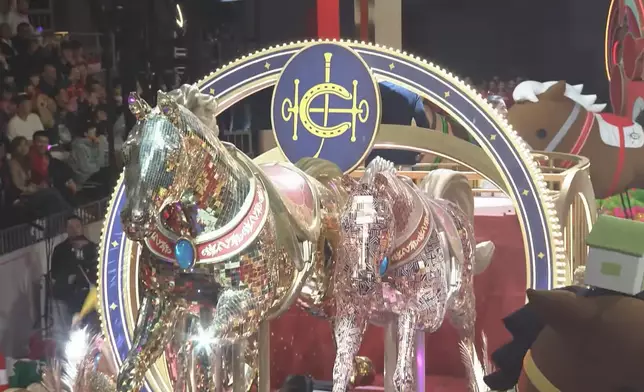 香港賽馬會花車。旅發局YouTube截圖