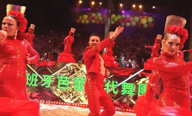 西班牙芭蕾現代舞團。旅發局YouTube截圖