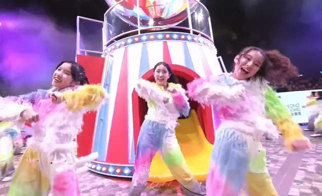 香港年輕舞者表演。旅發局YouTube截圖