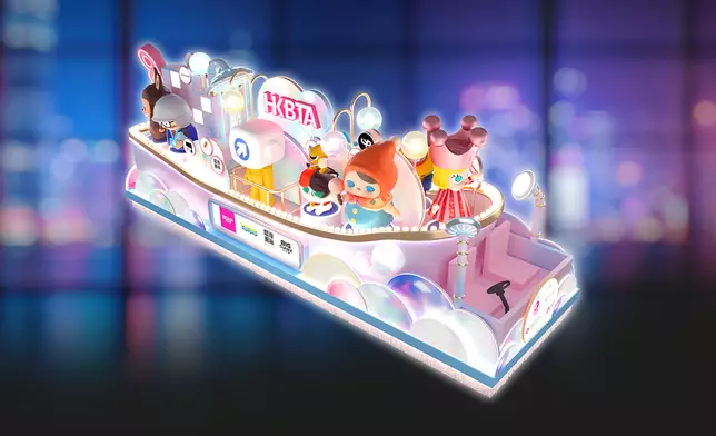 香港潮流玩具花車