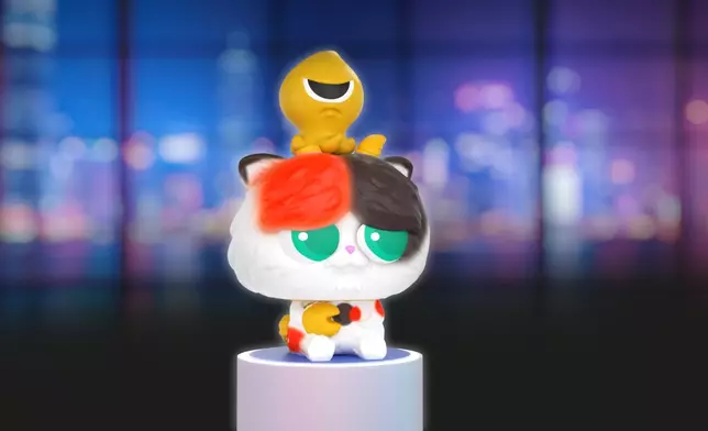 以設計師愛貓為靈感創作的螯貓Omeow