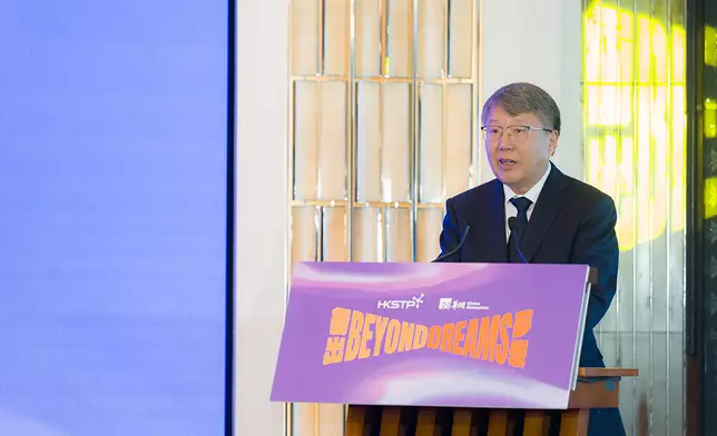 華潤集團總經理王崔軍表示，華潤通過「衝出夢想」計劃支持香港青年科創，助力香港建設國際創新科技中心並融入國家發展大局。