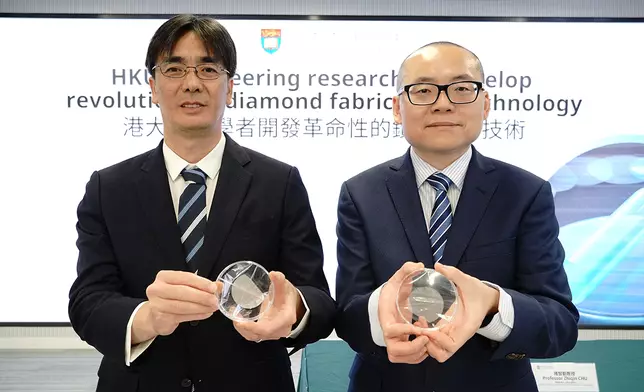 褚智勤副教授(左)與林原教授