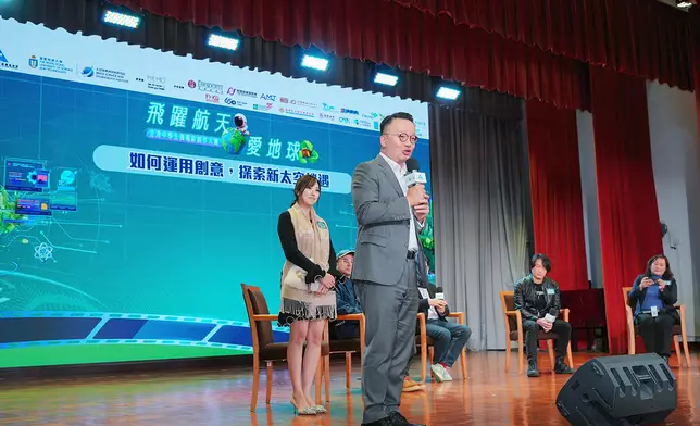 陳曉峰律師即席演講 強調法治與科技結合