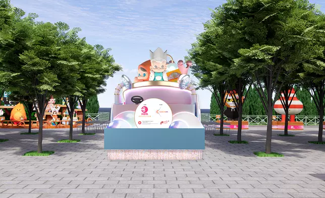 「香港潮流玩具花車」