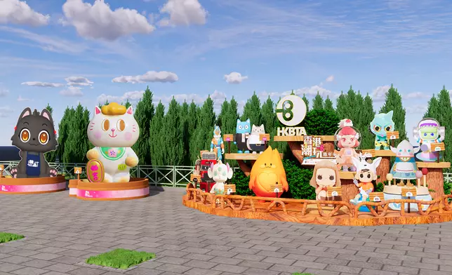 12個玩具品牌及原創 IP列陣