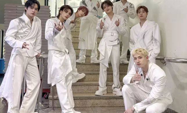 Stray Kids打入IFPI全球藝人榜第二位。Stray Kids官方X圖片