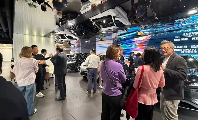 比亞迪表示預留充足現貨及特設購車專線助市民趕上稅務優惠尾班車