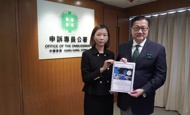 申訴專員公署公布就衞生署轄下香港醫務委員會秘書處就投訴處理所提供的支援及成效、衞生署的相關監管的主動調查行動報告。政府新聞處圖片