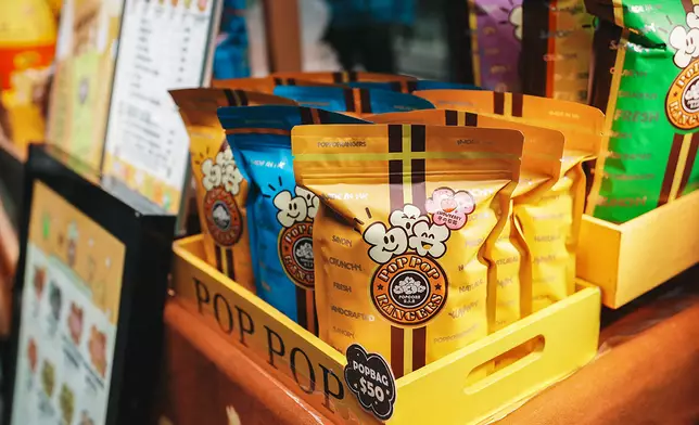 POPPOP RANGERS
   推出獨特口味爆谷：玫瑰岩鹽焦糖、避風塘、蜜糖芥末