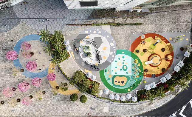 信和集團奧海城全新社區地標 110,000平方呎OC Commons戶外空間隆重開幕 「五環遊樂園」以運動會五環開發13組遊樂設施