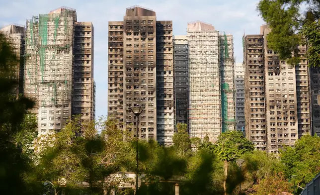 大埔宏福苑。巴士的報記者攝