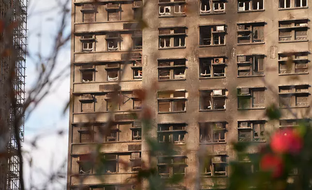 大埔宏福苑。巴士的報記者攝