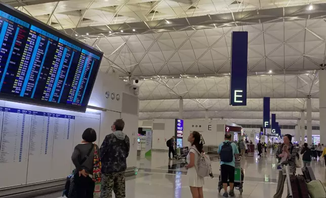 香港國際機場。資料圖片