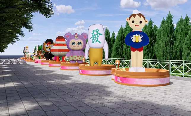 7款全新充氣原創公仔