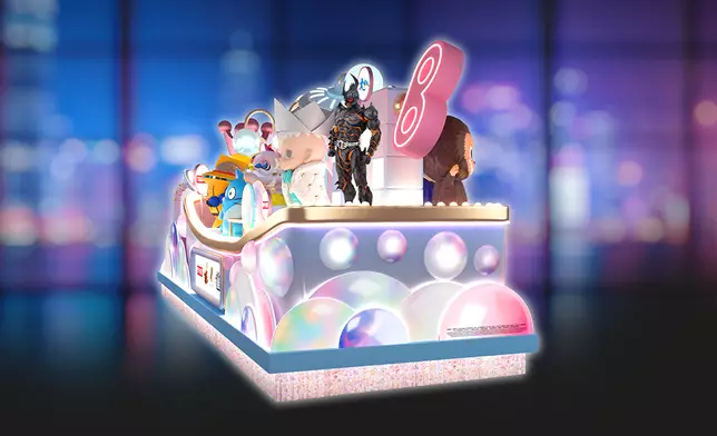 香港潮流玩具花車