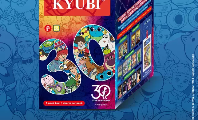 #3B KYUBI 金屬收藏掛飾盲盒系列反斗奇兵30周年 