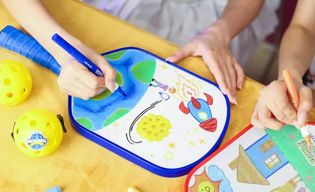 五大匹克球主題的工作坊 - 匹克球拍套裝DIY工作坊