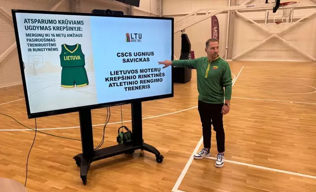 立陶宛女籃國家隊前體能主管Ugnius Savickas