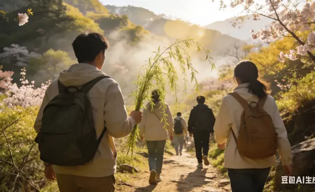 清明除追思先人外，養生、食療與生活宜忌同樣重要。AI生成圖片