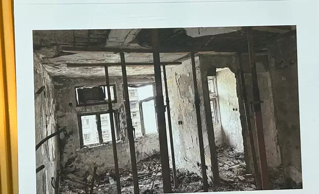 部分單位損毁程度較嚴重。巴士的報記者攝