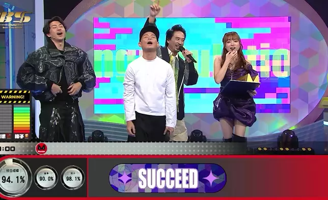 側田其實唱到虛脫咁滯。