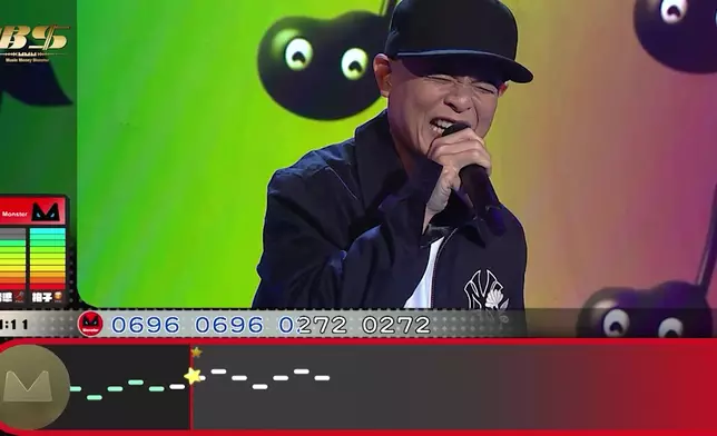 真係好多時候都係瞇埋眼唱架，有圖有真相。啲歌詞唔單止密集，仲要係一連串咁難記嘅數字，真係好癲。