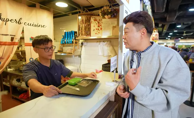 Wendy同其他店主關係極好，會互相送美食鼓勵，還會不時為大家加油。