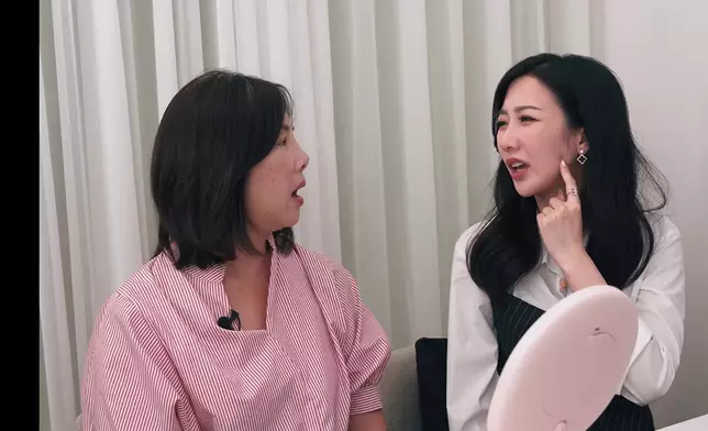 今晚何依婷帶Jenny接受「埋線」醫美。