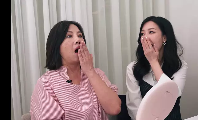 Jenny因年齡關係要接受14針「埋線」。