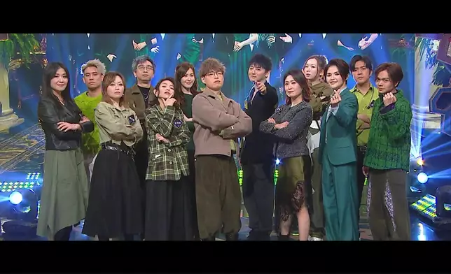 張嘉銘率領綠隊。