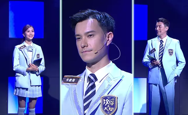 學畢業後即加入TVB的朱敏瀚就更是「黑馬」。